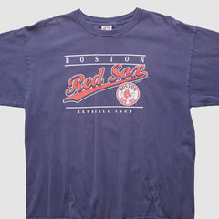 Boston Red Sox True Fan 2004 Long Sleeve T-shirt - Navy - Vintage - Fanatics Discount