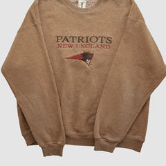 Fanatics New England Patriots Jostens 90s Pullover Sweatshirt Clay Vintage