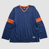 Fanatics Denver Broncos NFL 2000s Long Sleeve T-shirt Navy Vintage