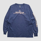 Fanatics Denver Broncos NFL 2010s Long Sleeve T-shirt Navy Vintage