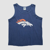 Fanatics Denver Broncos Dynasty 90s Tank Navy Vintage