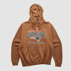 Fanatics Super Bowl XLIX Pennant Sportswear 2015 Hooded Pullover Sweatshirt Clay Vintage