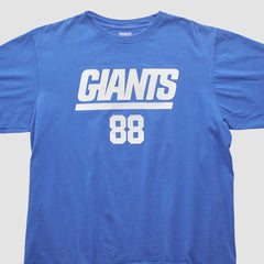 Fanatics New York Giants Reebok 2000s T-shirt Blue Vintage