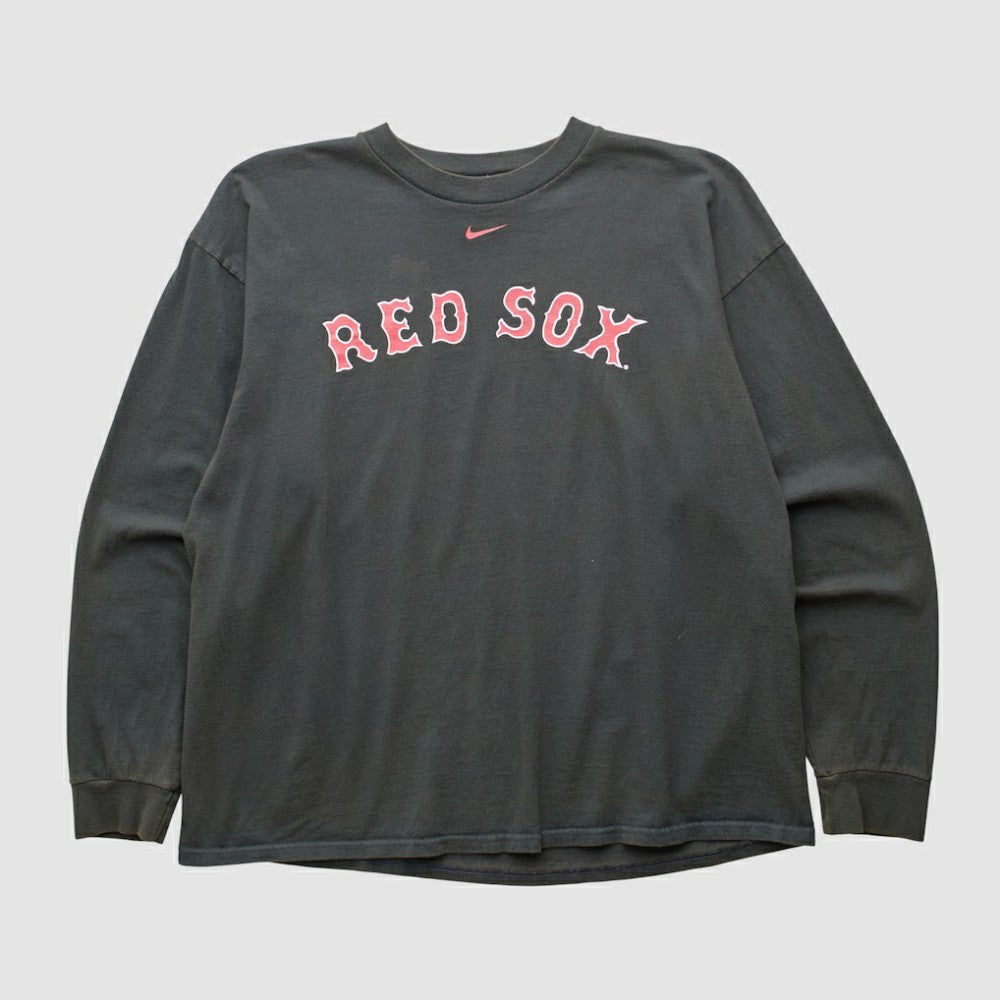 Boston Red Sox Nike 2000s Long Sleeve T-shirt - Black - Vintage - Nike Online