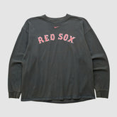 Boston Red Sox Nike 2000s Long Sleeve T-shirt - Black - Vintage - Nike Online