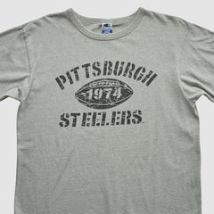 Fanatics Pittsburgh Steelers Champion 90s T-shirt Heather Gray Vintage