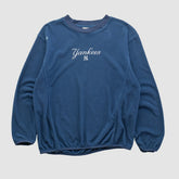 New York Yankees Lee Apparel 2000s Pullover Sweatshirt - Navy - XVintage - Fanatics Online