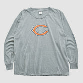 Fanatics Chicago Bears NFL 2000s Long Sleeve T-shirt Heather Gray Vintage