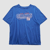 Fanatics New York Giants Reebok 2000s T-shirt Blue Vintage