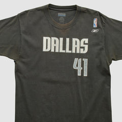 Dallas Mavericks Reebok 2000s T-shirt for sale Black Vintage | Vintage US
