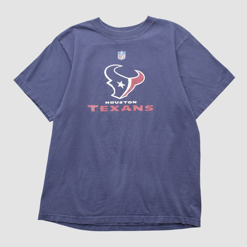 Fanatics Houston Texans Reebok 2000s T-shirt Navy Vintage