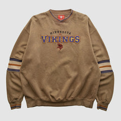 Fanatics Minnesota Vikings NFL 2000s Pullover Sweatshirt Clay Vintage