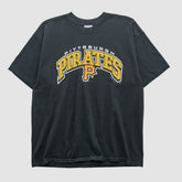 Pittsburgh Pirates Lee Apparel 2001 T-shirt - Black - Vintage - Fanatics on Sale