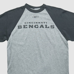 Fanatics Cincinnati Bengals Reebok 2000s T-shirt Heather Gray Vintage