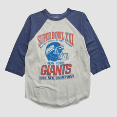 Fanatics Super Bowl XXI Trench 1986 T-shirt White Vintage