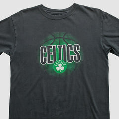 Boston Celtics NBA 2010s T-shirt Black Vintage | Vintage Near Me