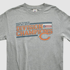 Fanatics Division Champions NFL 2006 Long Sleeve T-shirt Heather Gray Vintage