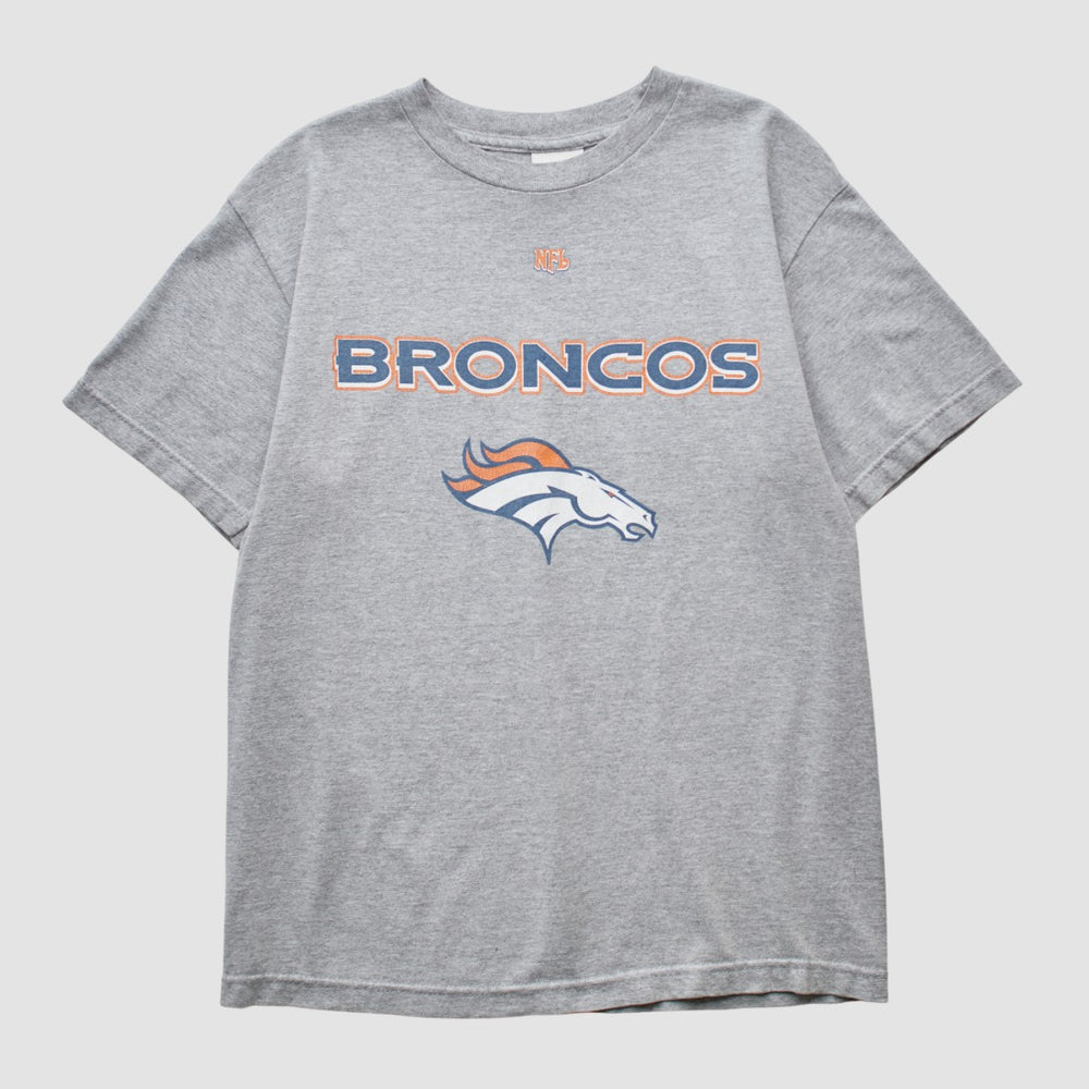 Fanatics Denver Broncos NFL 2000s T-shirt Heather Gray Vintage