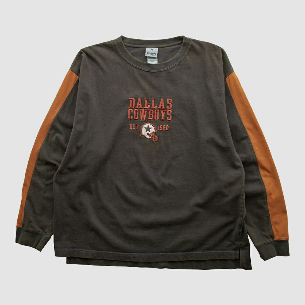 Fanatics Dallas Cowboys Cowboys Authentic Apparel 2010s Long Sleeve T-shirt Black Vintage