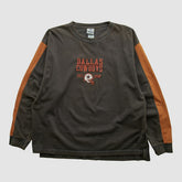Fanatics Dallas Cowboys Cowboys Authentic Apparel 2010s Long Sleeve T-shirt Black Vintage