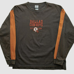 Fanatics Dallas Cowboys Cowboys Authentic Apparel 2010s Long Sleeve T-shirt Black Vintage