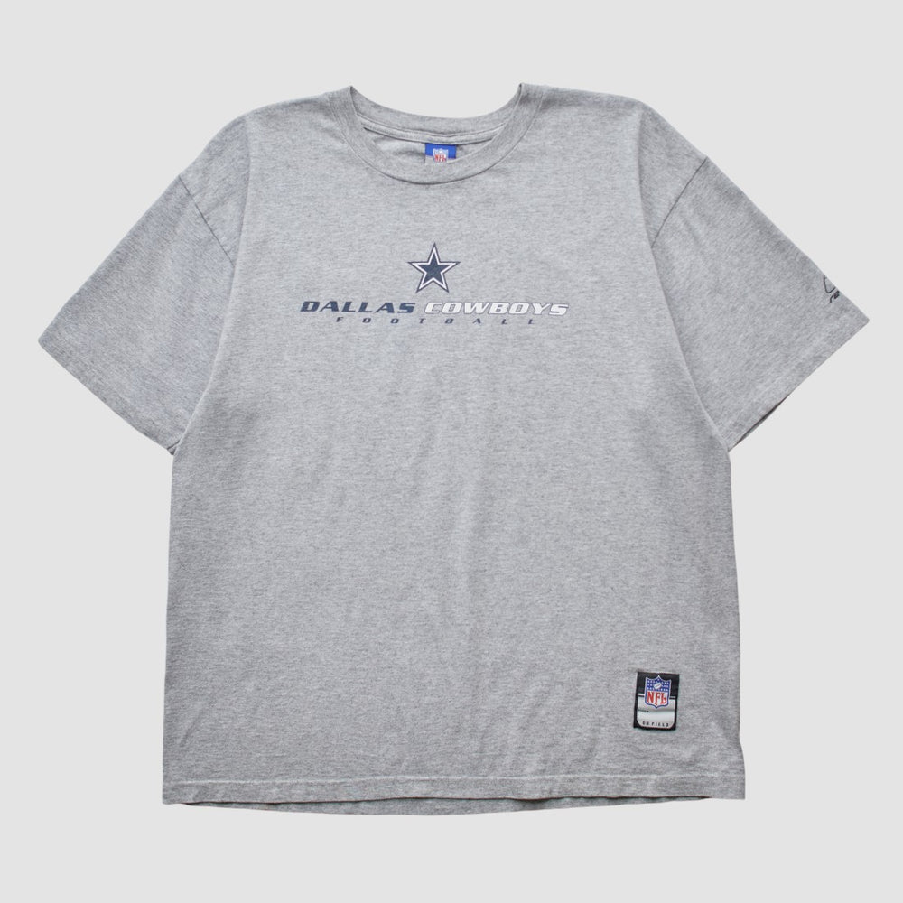 Fanatics Dallas Cowboys Reebok 2000s T-shirt Heather Gray Vintage