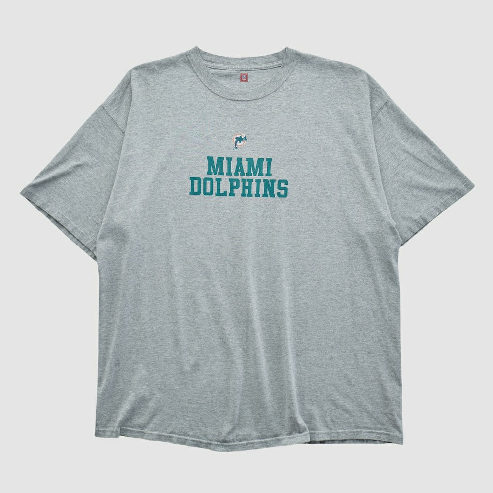 Fanatics Miami Dolphins NFL 2000s T-shirt Heather Gray Vintage