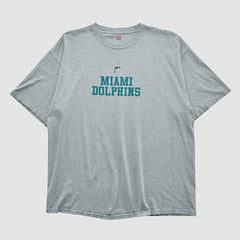 Fanatics Miami Dolphins NFL 2000s T-shirt Heather Gray Vintage