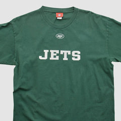 Fanatics New York Jets NFL 2000s Long Sleeve T-shirt Green Vintage