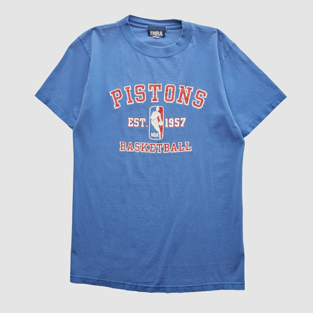 Detroit Pistons NBA 2000s T-shirt for sale Blue Vintage | Vintage Lifestyle