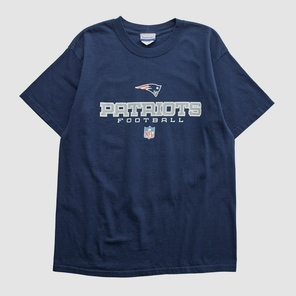 Fanatics New England Patriots Reebok 2000s T-shirt Navy Vintage