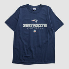 Fanatics New England Patriots Reebok 2000s T-shirt Navy Vintage