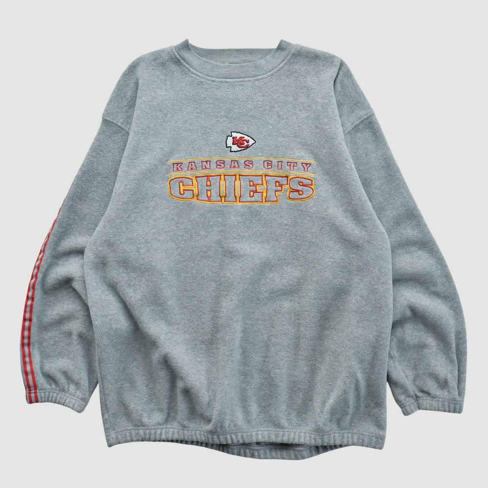 Fanatics Kansas City Chiefs Active 2000s Pullover Sweatshirt Gray Vintage