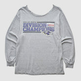 Fanatics Baltimore Ravens 2006 Long Sleeve T-shirt Heather Gray Vintage