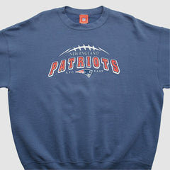 Fanatics New England Patriots NFL 2000s Pullover Sweatshirt Navy Vintage