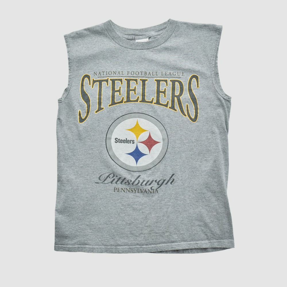 Fanatics Pittsburgh Steelers 2000s Tank Heather Gray Vintage
