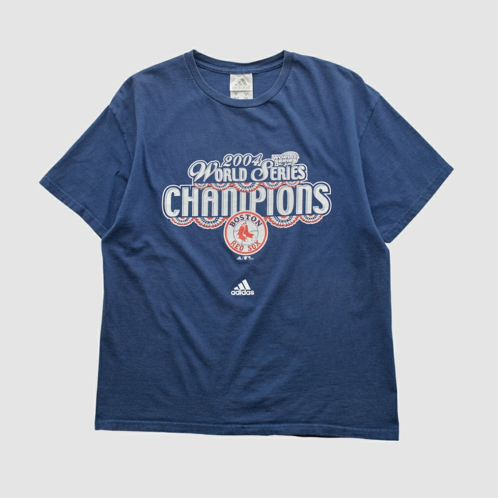 Boston Red Sox Adidas 2004 T-shirt - Navy - Vintage - Fanatics Online