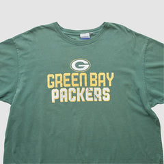 Fanatics Green Bay Packers Reebok 2000s T-shirt Green Vintage