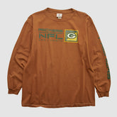 Fanatics Green Bay Packers NFL 2000s Long Sleeve T-shirt Clay Vintage