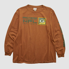 Fanatics Green Bay Packers NFL 2000s Long Sleeve T-shirt Clay Vintage