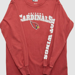 Fanatics Arizona Cardinals NFL 2000s Long Sleeve T-shirt Red Vintage