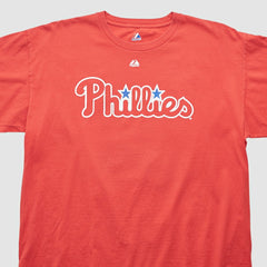 Philadelphia Phillies Majestic 2000s T-shirt - Red - XVintage - Fanatics Online