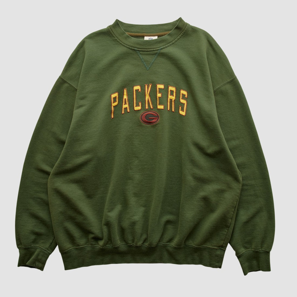 Fanatics Green Bay Packers NFL 2000s Pullover Sweatshirt Green Vintage