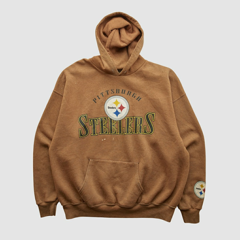 Fanatics Pittsburgh Steelers Lee Sport 2000s Hooded Pullover Sweatshirt Clay Vintage