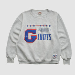 Fanatics New York Giants Nutmeg Mills 90s Sweatshirt Heather Gray Vintage