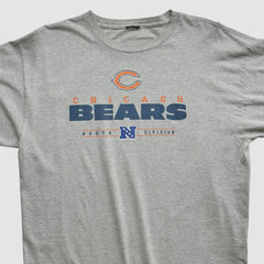 Fanatics Chicago Bears 2010s Long Sleeve T-shirt Heather Gray Vintage