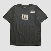 Fanatics New York Giants Reebok 2010 T-shirt Black Vintage