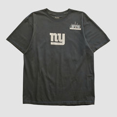 Fanatics New York Giants Reebok 2010 T-shirt Black Vintage