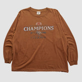 Fanatics Tennessee Titans NFL 2002 Long Sleeve T-shirt Clay Vintage