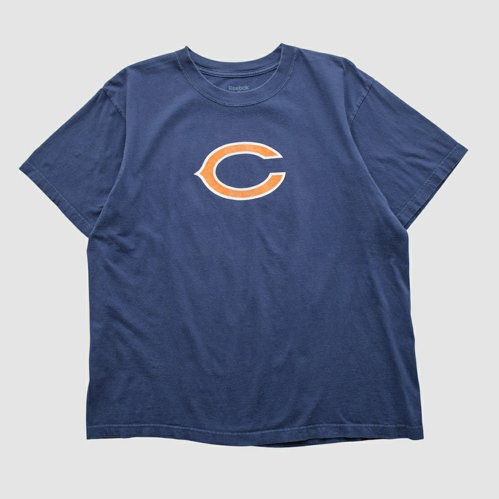 Fanatics Chicago Bears Reebok 2000s T-shirt Navy Vintage